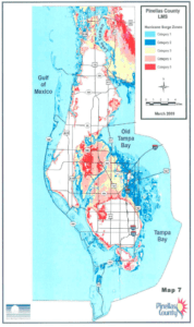 map of evacuation zones for florida